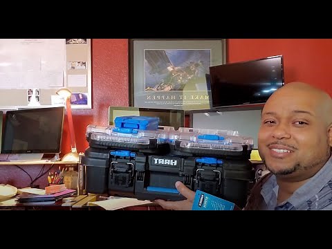 First Look! Hart Stack Power Tool Case! Modular Tool Storage by Hart Tools - Ep. 1