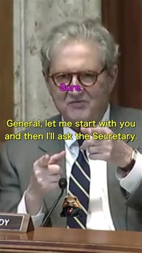 Sen. Kennedy SLAMS Confused General Over The UTTER Lack Of Competence In The SERIOUS Problem He Has