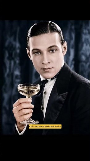 Rudolph Valentino: The Rise and Fall of Hollywood's First Idol #100yearsagotoday