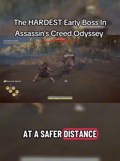 Defeating the Kalydonian Boar in Assassin's Creed Odyssey