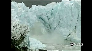 184K views · 4.5K reactions | WATCH: Nature's wonder. Glacier ice bridge collapse caught on camera by tourists in Argentina. | Good Morning America | Facebook