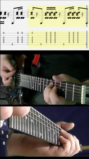 Guitar Tab Kashmir by Led Zeppelin (DADGAD tuning) #guitarriffs #guitar #guitartabs #music