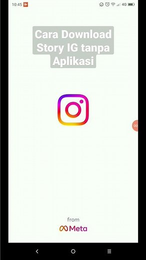 Cara Mudah Download Story IG Tanpa Aplikasi #ig #shorts