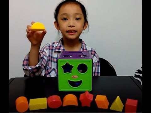 Learn Shapes - Playskool Shapes Sorter Cube