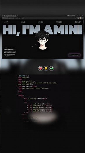 Ultimate Portfolio Website Design 💻 | Modern Developer Portfolio HTML CSS JavaScript