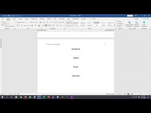 Formatting Your Very First Paper Using APA 6th ed.