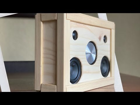 Como Hacer Una Bocina Portátil Casera Bluetooth Recargable ¡Muy Potente!