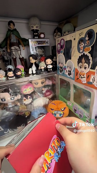 Labubu naruto unboxing part 2 #fyp #narutoshippuden #naruto #unboxing #blindbox