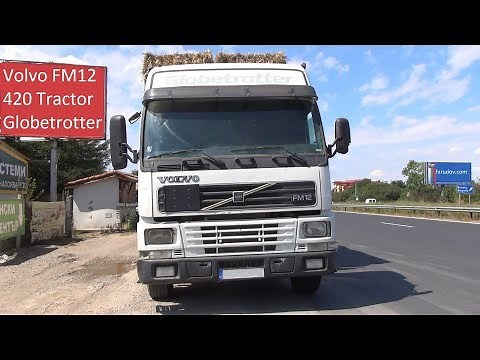 Volvo FM12 420 Globetrotter Tractor Truck Exterior and Interior