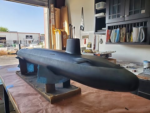 OTW Vanguard RC Submarine overview and lake trials.