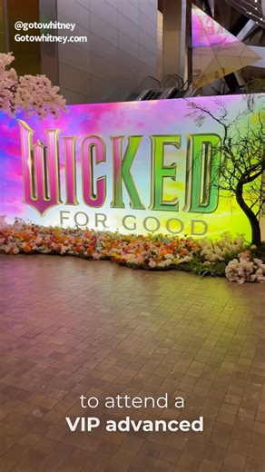 Wicked For Good VIP Advanced Screening with Comcast NBC Universal Philadelphia