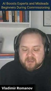 AI Helps Experienced Engineers but Hurts Inexperienced Ones in Industrial Automation #ai #podcast