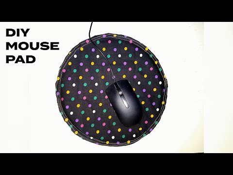 DIY | How to make a mouse pad using cardboard | Simple and easy |