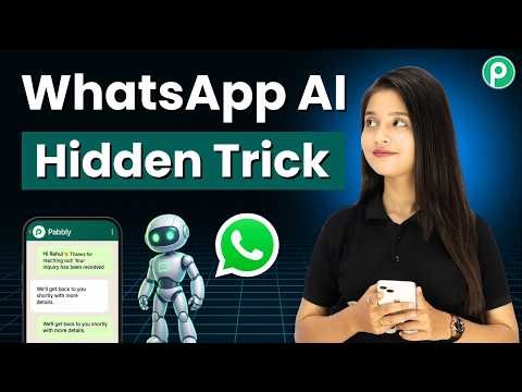 Most Businesses Don’t Know This WhatsApp AI Trick 🚀