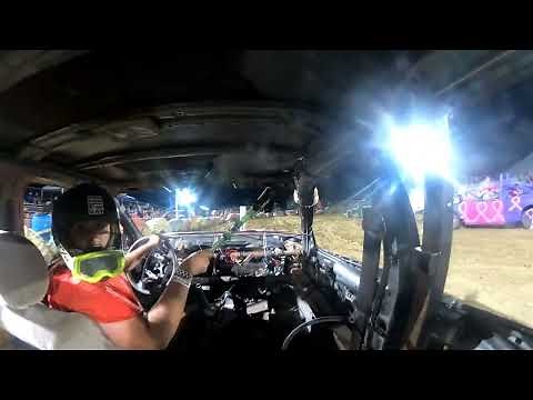 New Alexandria Lions Club. Demolition derby. Limited weld compact. June 24 2023. Go Pro