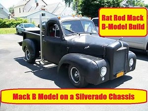 Mack Rat Rod built from a Mack B model cab and front clip mated to a Chevrolet Silverado chassis