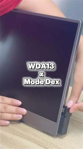 การเชื่อมต่อ WDA13 กับโทรศัพท์ซัมซุงในโหมด Dex #intehill #smartphone #จอ #wda13