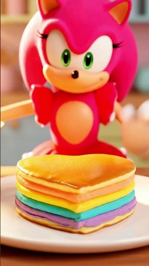 Sonic vs Tails vs Amy Rose Ultimate Pancake Challenge