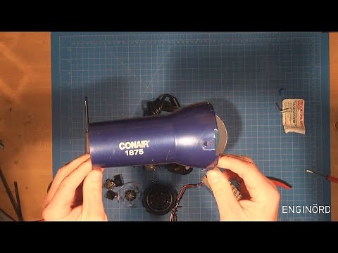 Conair 1875 Hair Dryer repair and troubleshooting