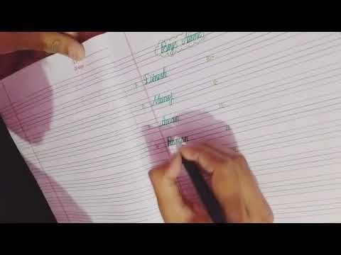 Boys names written in cursive handwriting