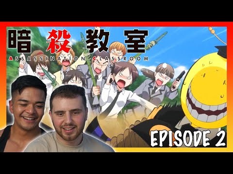 THIS SHOW GOT CRAZY ENERGY! || Assassination Classroom Season 1 Episode 2 REACTION!