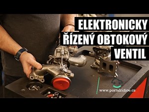 Elektronicky řízený obtokový ventil turba