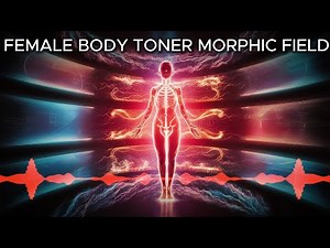 Female Body Toner Morphic Field - Perfect Symmetry Golden Ratio Frame Without Changing Size