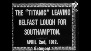 The only film footage of the Titanic ever taken. | The Flyer Vaults