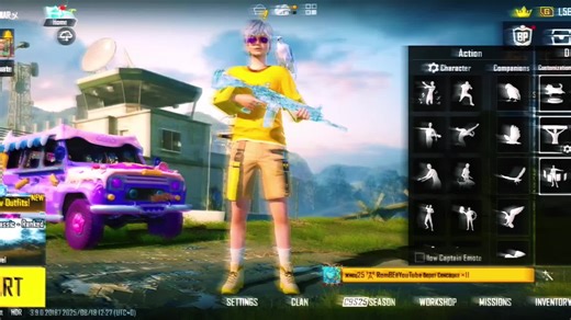 X Suite: All Emotes in PUBG Mobile