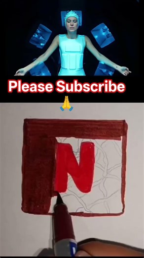 stranger things Netflix logo drawing #drawingforkids #strangerthings #netflix