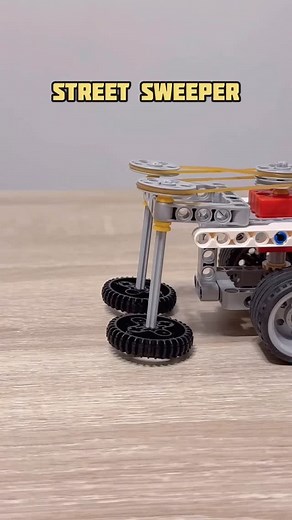 Street Sweeper Machine #mechanism #elecfreaks #mechanical #engineering #creative #technology | Bricks Master Builders