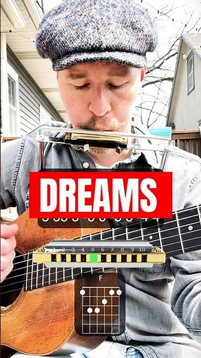 Dreams Fleetwood Mac Harmonica Guitar Tutorial #harmonica #tutorial