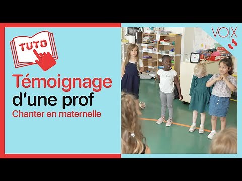 Le chant en maternelle : une prof témoigne