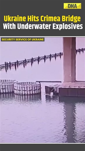 Ukraine Strikes Kerch Bridge In Crimea With Underwater Explosives | Russia- Ukraine War | Putin