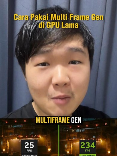 Multi Frame Gen di GPU Lama Tanpa Upgrade