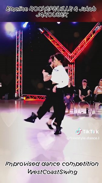 Dynamic West Coast Swing Impro Dance Performance
