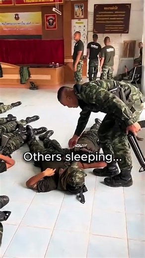 Soldier Wakes Up Just In Time to Avoid Being Pranked by Commander 😂 | Military Training Humor