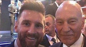 Patrick Stewart cuenta cómo pidió una foto a Lionel Messi