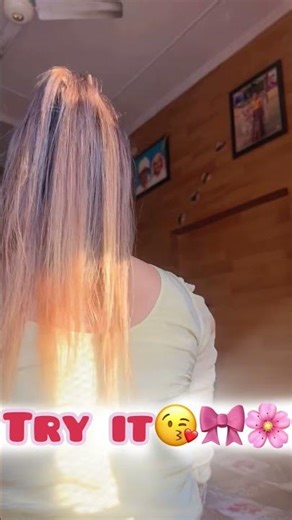 Ek Chutki mein payein heavy ponytail! 😱 | Easy Voluminous Ponytail Hack #shorts