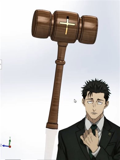 maso de higuruma jjk solidworks tutorial . #foryoupage #paratiiiiiiiiiiiiiiiiiiiiiiiiiiiiiii #jjk #inventor #diseño #3d #impresion3d #solidworks_design #geckocad #aprenderentiktok