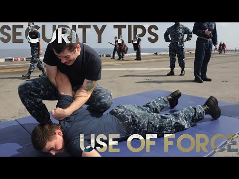 Security Tip: Use of Force Basics