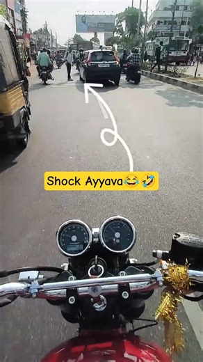 😅😂Shock Ayyava😂🤣On interceptor650 #shorts #motovlog #funny #edit #gt650