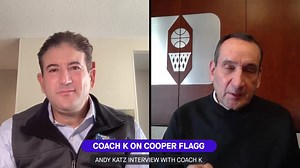 174K views · 2.9K reactions | “I think he’s the best player in the country”  Coach K had a chat with Andy Katz on Cooper Flagg and more  Check out the full interview in the Bleacher Report app  | March Madness Men's Basketball | Facebook