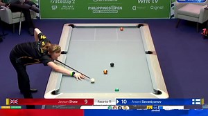 🔥🎱 Unexpected Ending! Semi Final Match Philippines Open Pool Championship Jayson Shaw 🇬🇧 V'S 🇫🇮 Arseni Sevastyanov😱🎱 #PhilippinesOpen #jaysonshaw #arsenisevastyanov #highlightsシ゚ #billiard #pool #pinoy #sports #highlights #india #vietnam #mexico #usa #thailand #indonesia #9ballpool #china #eklentkaci #qatarworlcup10ball2025 | Philippine Billiards