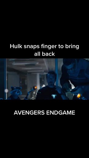 Hulk Snap Finger: Bring All Back in AVENGERS ENDGAME