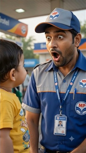 🔥 Title: ₹10 का पेट्रोल डाल दो 😂 | Funny Kid Comedy | Petrol Pump Comedy #shorts