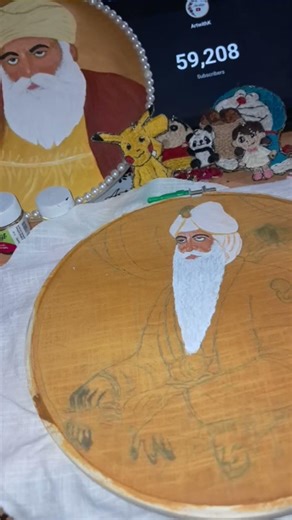 Sher-e-Punjab Arrives⚔️Maharaja Ranjit Singh Painting (Part 2) #maharajaranjitsinghji #live #khalsa