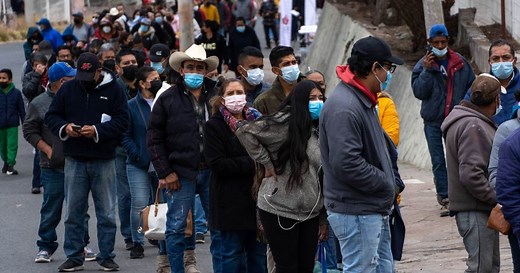 Retrocede México en semáforo covid: hay un estado en rojo y nueve en naranja