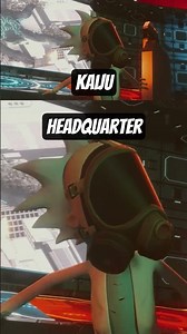 kaiju headquarter of Alien probe vs all kaiju