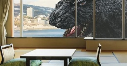 Godzilla extends attack on seaside hotel in Japan, fans invited to hours-long escape room game